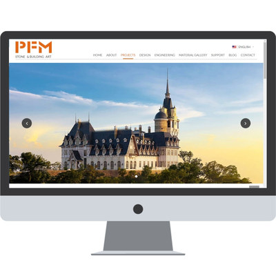 小蜜蜂-谷歌优化（Google SEO） 案例-石材&建筑-广州普斐玛贸易有限公司（PFM）